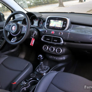 Photo intérieur Fiat 500X restylé (2018)