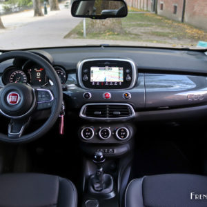 Photo tableau de bord Fiat 500X restylé (2018)