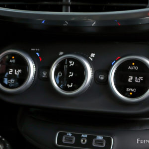 Photo climatisation automatique bi-zone Fiat 500X restylé (2018