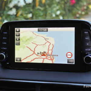 Photo navigation GPS écran tactile Hyundai Tucson III restylé