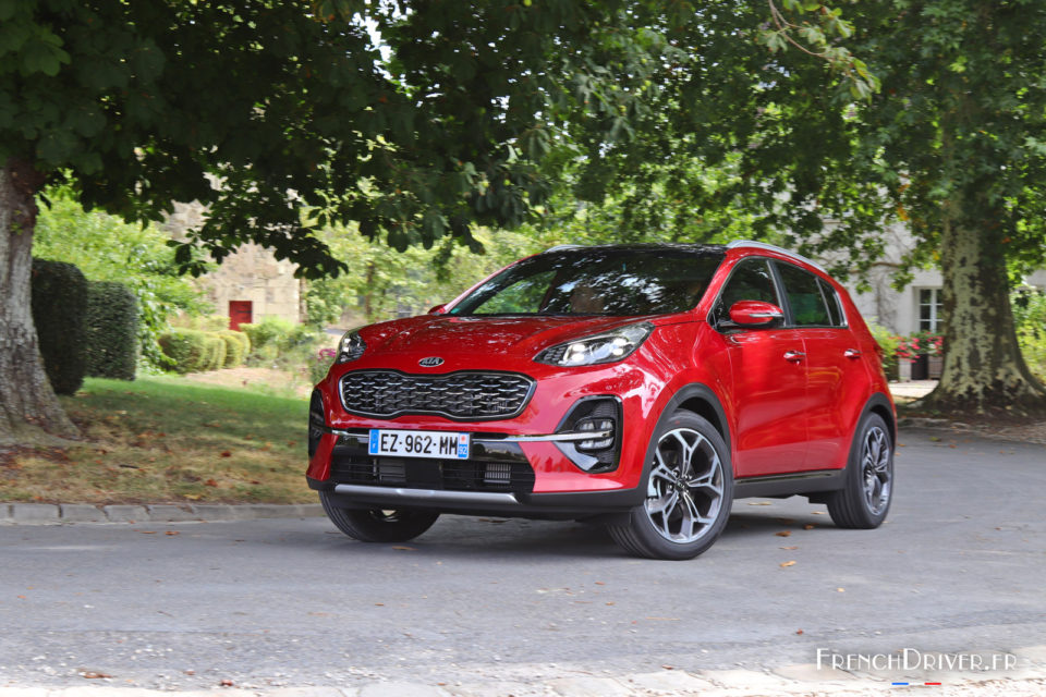 Photo essai route Kia Sportage restylé (2018)