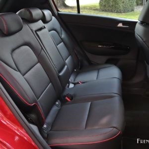 Photo banquette arrière cuir Kia Sportage restylé (2018)