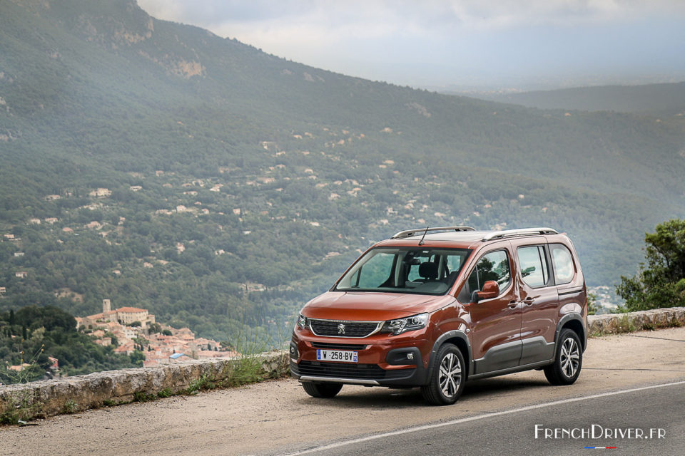 Photo essai Peugeot Rifter Metallic Copper (2018)