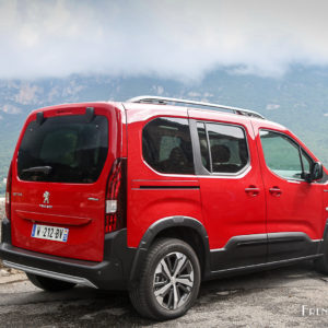 Photo essai Peugeot Rifter Rouge Ardent (2018)