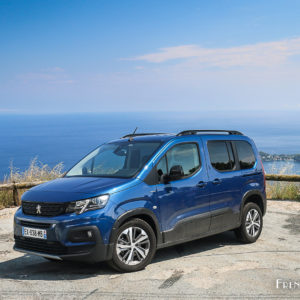 Photo essai Peugeot Rifter Deep Blue (2018)