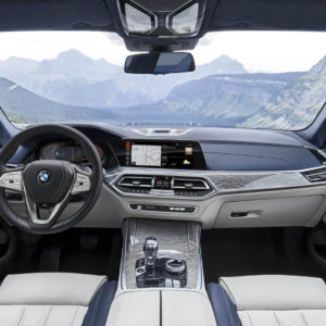 Photo officielle intérieur BMW X7 (2018)