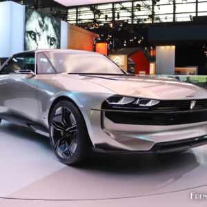 Photo Peugeot e-Legend Concept – Mondial de l’Auto Paris 2018