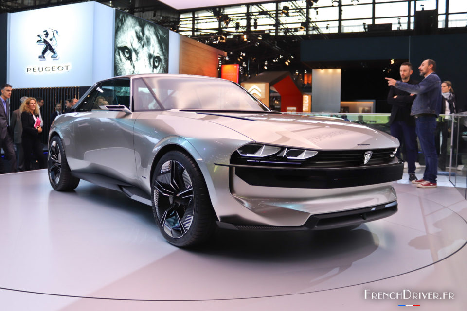 Photo Peugeot e-Legend Concept – Mondial de l’Auto Paris 2018