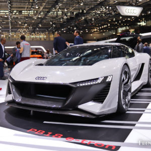 Photo Audi PB18 etron – Mondial de l’Auto Paris 2018