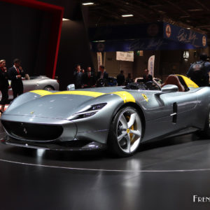 Photo Ferrari Monza SP1 – Mondial de l’Auto Paris 2018