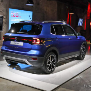 Photo Volkswagen T-Cross Bleu Récif – Présentation à Amsterda