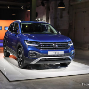 Photo Volkswagen T-Cross Bleu Récif – Présentation à Amsterda