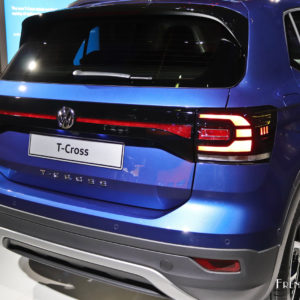 Photo feu arrière LED Volkswagen T-Cross Bleu Récif – Présent
