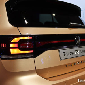 Photo feu arrière LED Volkswagen T-Cross R-Line Beige Cuivré –