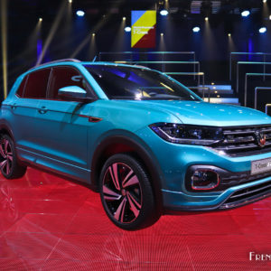 Photo Volkswagen T-Cross Turquoise Maui – Présentation à Amste