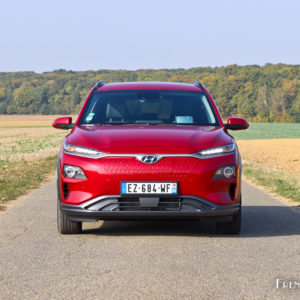 Photo face avant Hyundai Kona Electric (2018)