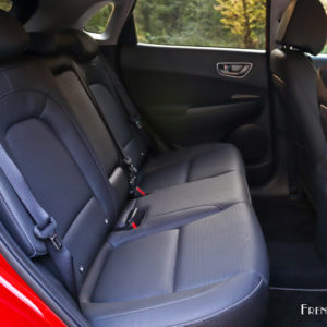 Photo banquette arrière cuir Hyundai Kona Electric (2018)