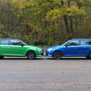 Photo essai Skoda Fabia 5 portes et Combi restylées (2018)