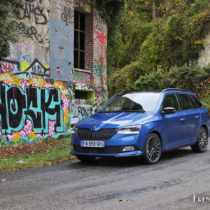 Photo essai Skoda Fabia Combi restylée (2018)