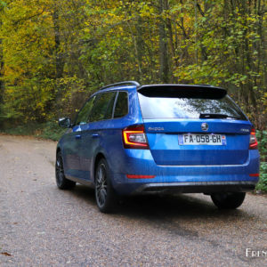 Photo essai route Skoda Fabia restylée (2018)