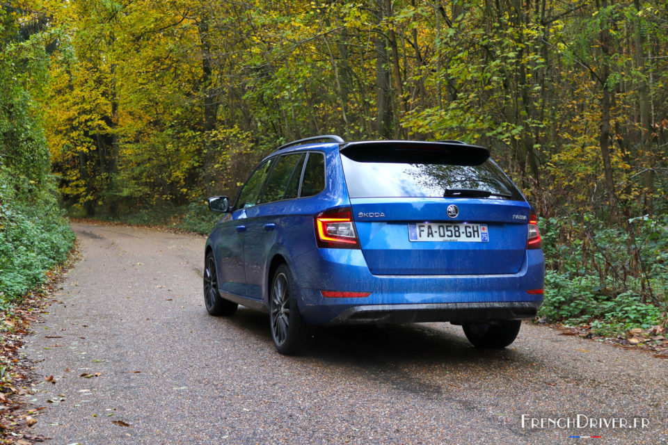 Photo essai route Skoda Fabia restylée (2018)