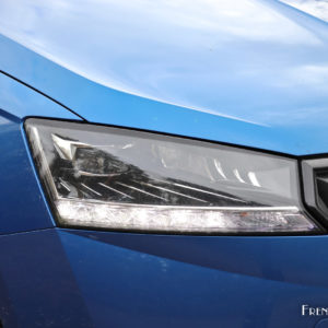 Photo phare avant LED Skoda Fabia restylée (2018)