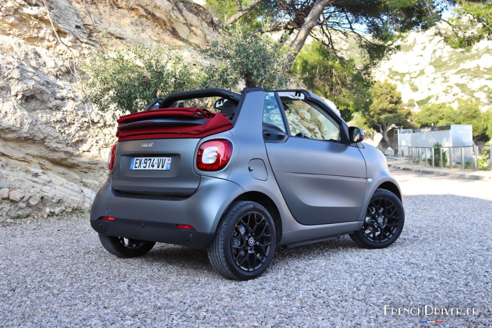 Photo 3/4 arrière Smart EQ Fortwo électrique (2018)