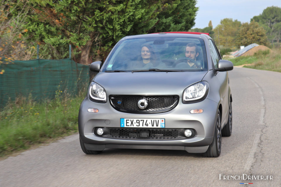 Photo essai route Smart EQ Fortwo électrique (2018)