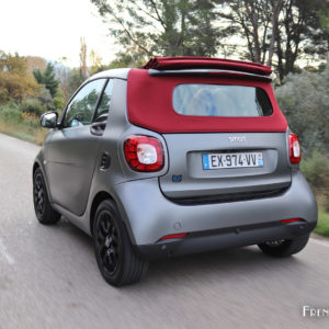 Photo essai dynamique Smart EQ Fortwo électrique (2018)