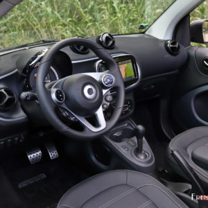 Photo intérieur Smart EQ Fortwo électrique (2018)