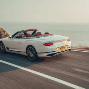 Photo route Bentley Continental GT Convertible GTC (2019)