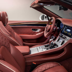 Photo intérieur cuir Bentley Continental GT Convertible GTC (20