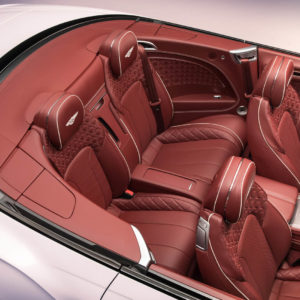 Photo sièges arrière cuir Bentley Continental GT Convertible G