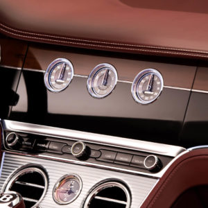 Photo cadrans analogiques Bentley Continental GT Convertible GTC