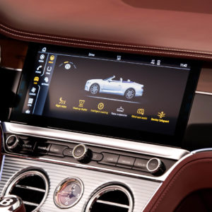 Photo écran tactile Bentley Continental GT Convertible GTC (201
