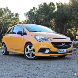 Photo 3/4 avant Opel Corsa GSi (2018)