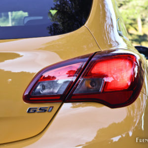 Photo feu arrière Opel Corsa GSi (2018)