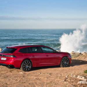 Photo face arrière Peugeot 508 SW II (2018)