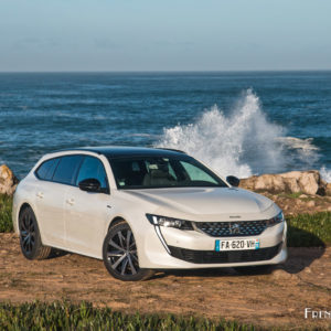 Photo 3/4 avant Peugeot 508 SW GT Line II (2018)