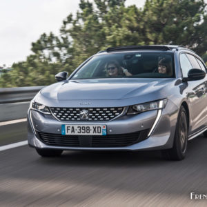 Photo essai route Peugeot 508 SW II (2018)