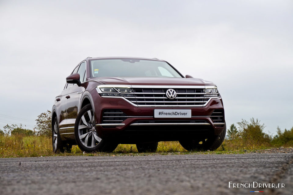 Photo 3/4 avant Volkswagen Touareg (2018)