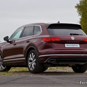 Photo 3/4 arrière Volkswagen Touareg (2018)