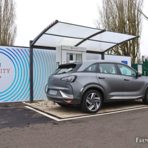 Photo essai station Hydrogène Hyundai Nexo (2019)