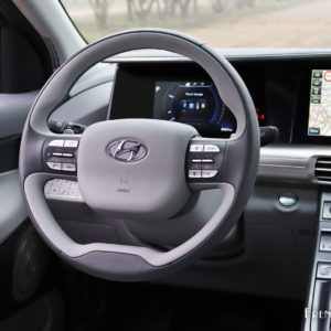 Photo volant cuir Hyundai Nexo (2019)