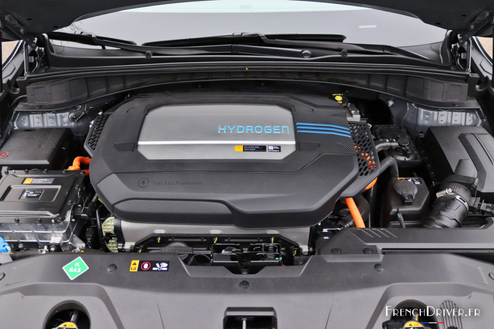 Photo moteur pile combustible Hydrogène 163 ch Hyundai Nexo (2019)