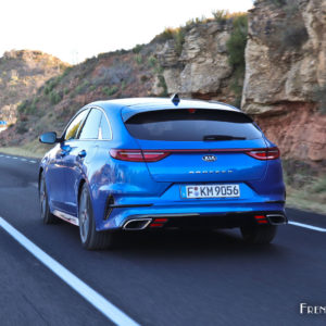 Photo essai dynamique Kia ProCeed GT (2019)