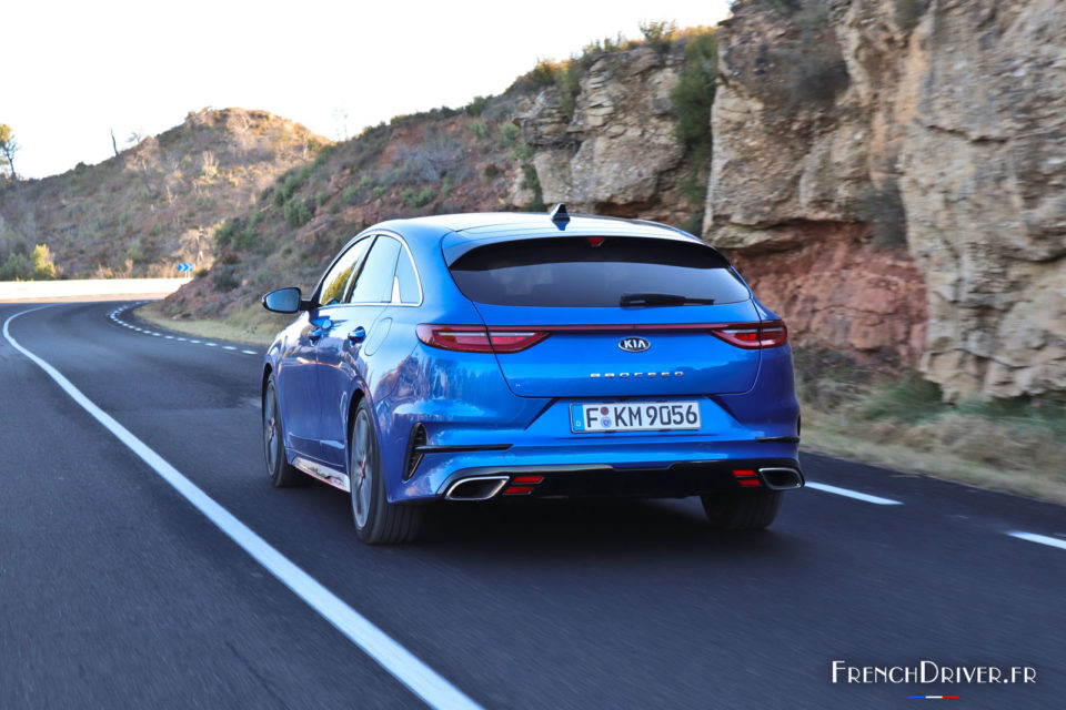 Photo essai dynamique Kia ProCeed GT (2019)