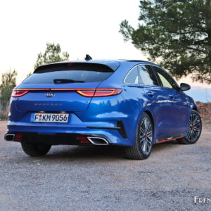 Photo 3/4 arrière Kia ProCeed GT (2019)