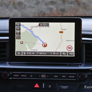 Photo navigation GPS écran tactile Kia ProCeed GT (2019)