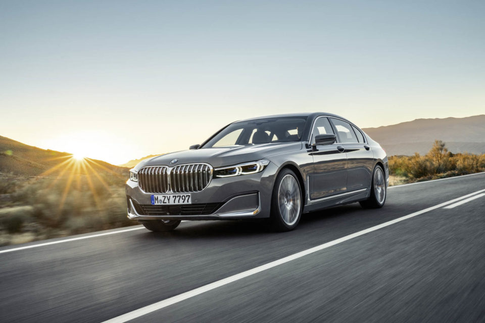 Photo officielle BMW Série 7 restylée (2019)